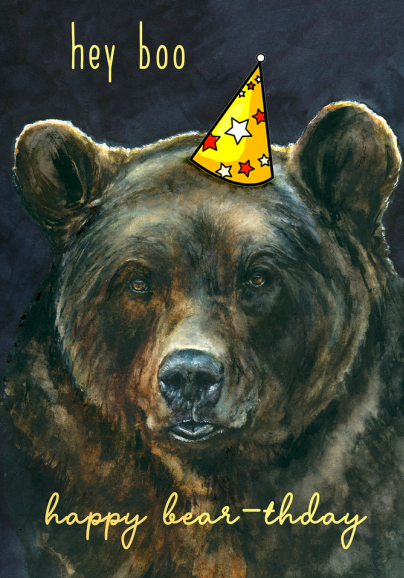 Card - Happy Bear-thday